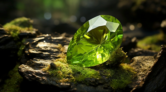 August birthstone peridot