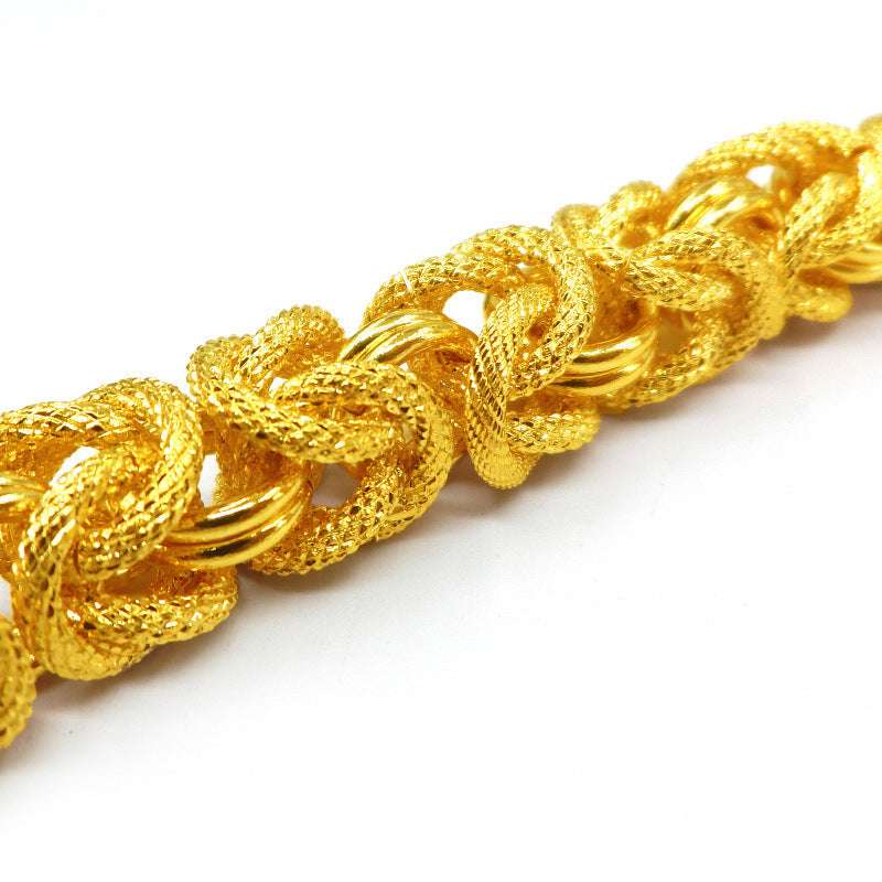 18K Gold Plated Dragon Bracelet for Prosperity and Success