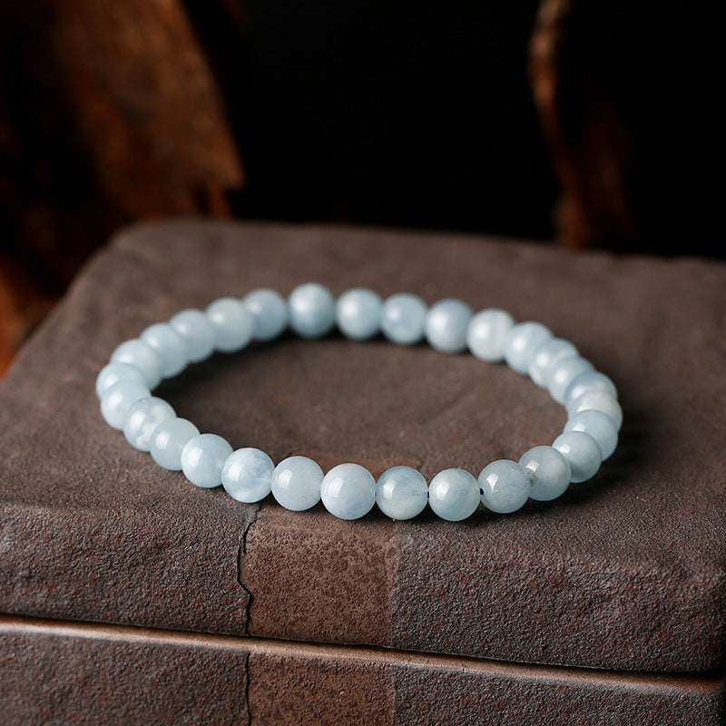 aquamarine birthstone bracelet for calm energy and harmony