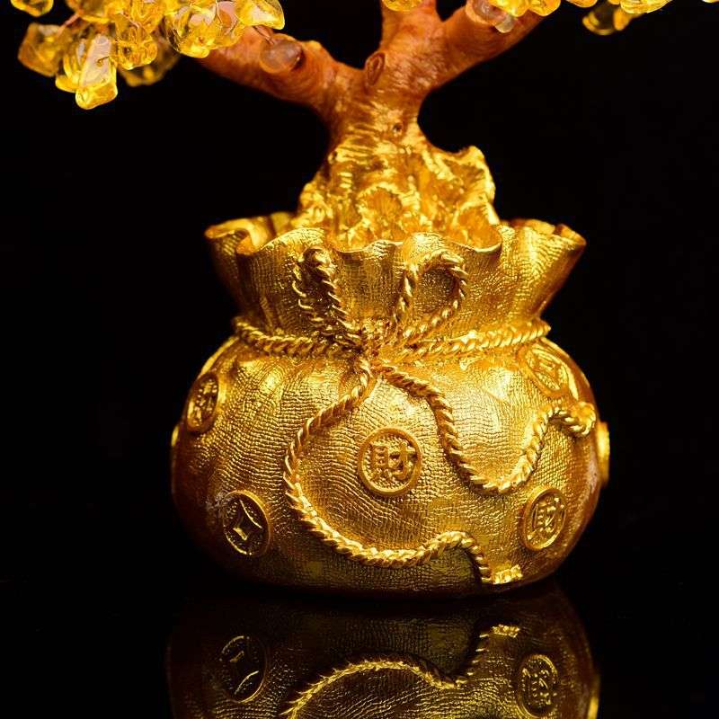Tree of Life Citrine Decoration