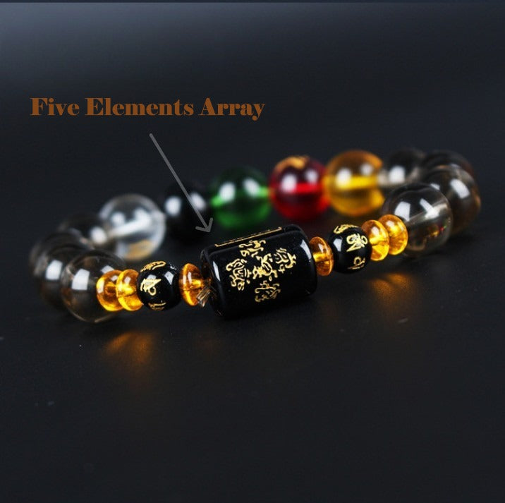 Feng Shui Five Elements Lucky Turn Bracelet – Balance, Protection & Positive Energy