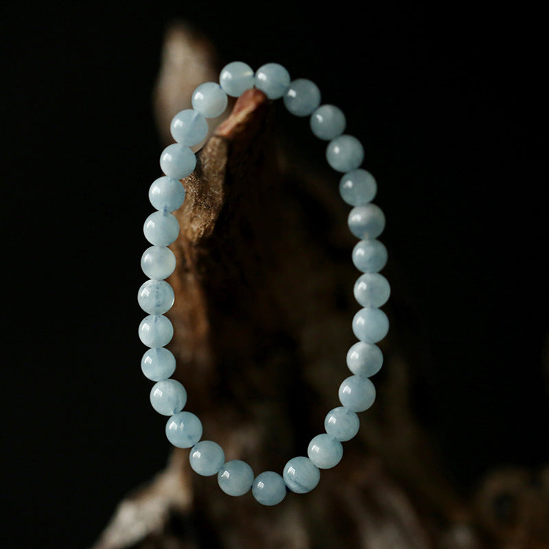 aquamarine birthstone bracelet for calm energy and harmony