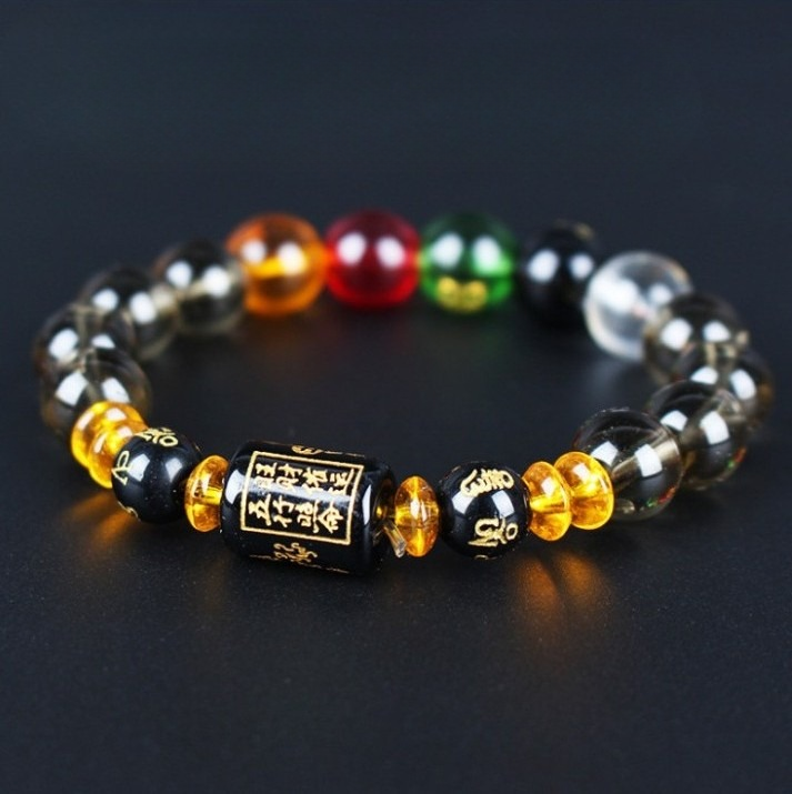 Feng Shui Five Elements Lucky Turn Bracelet – Balance, Protection & Positive Energy