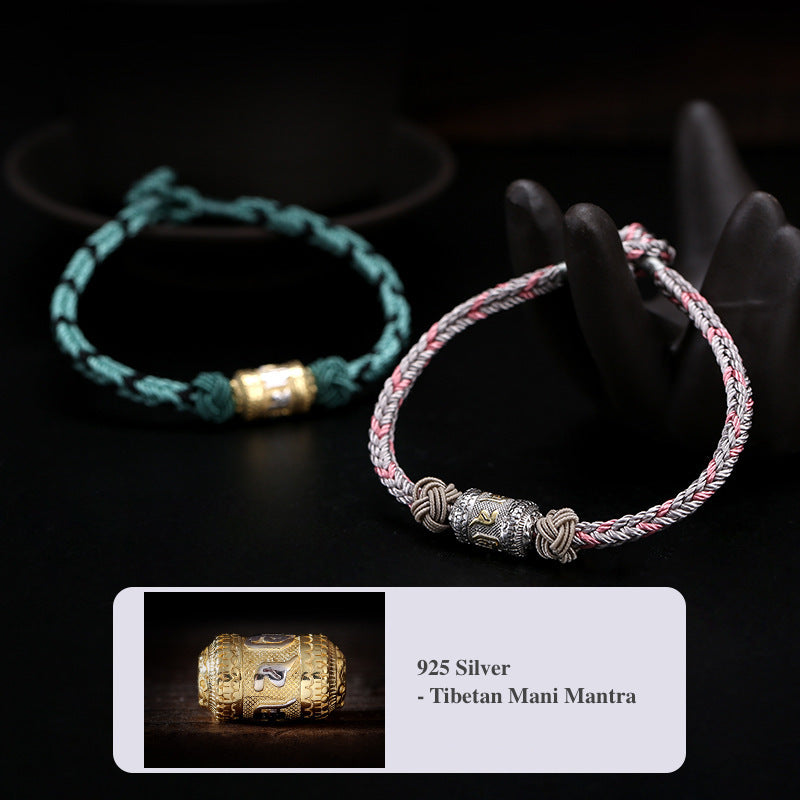 925 sterling silver tibetan bracelet luxury spiritual gift box