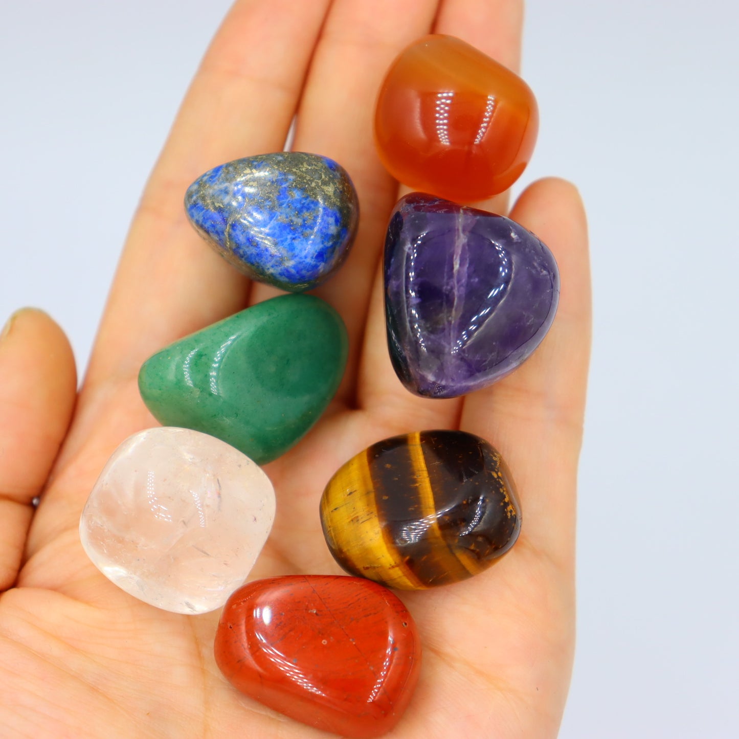 Natural Gemstone 7 Chakra Healing Crystals
