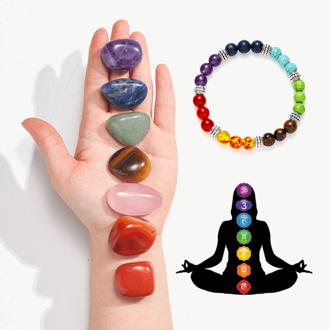 Handmade chakra bracelet for balance and positive energy