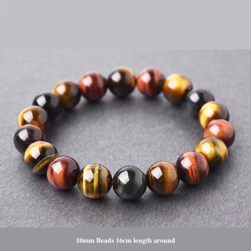 tigers eye protection focus bracelet multicolor design