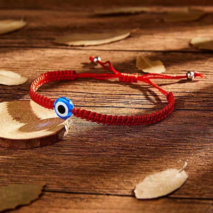 Handmade Evil Eye Red String Bracelet – Protection & Good Luck