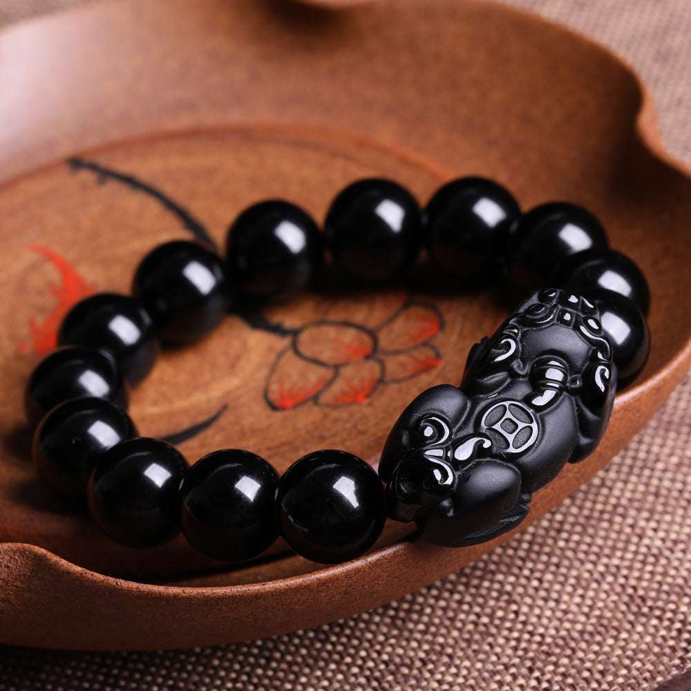 Natural Pixiu Bracelet for Prosperity