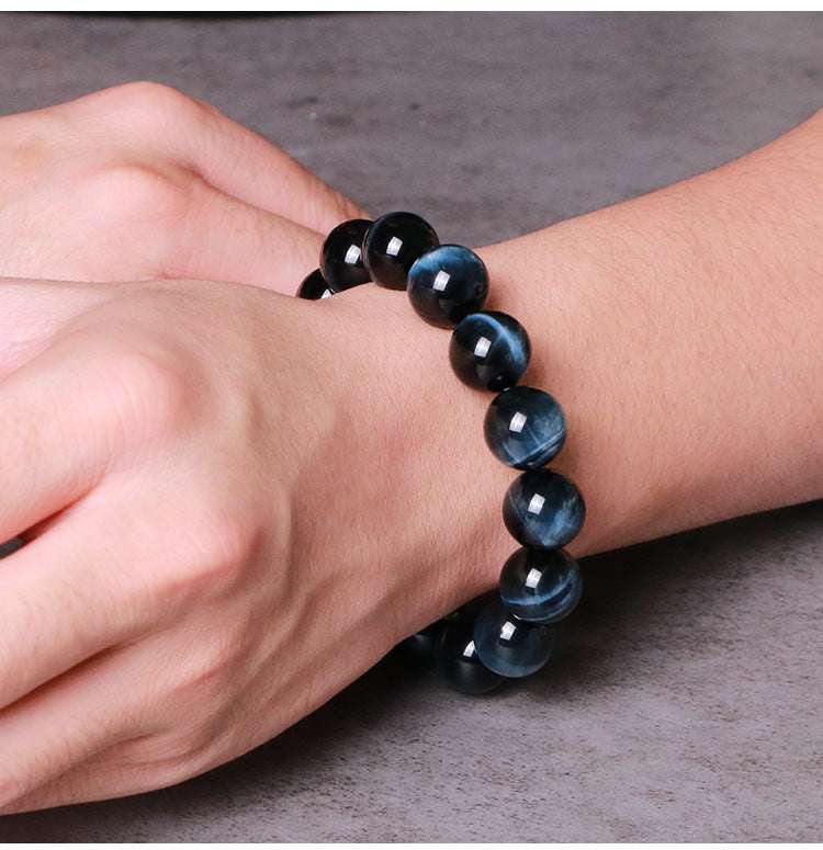 Natural Blue Tiger's Eye Bracelet