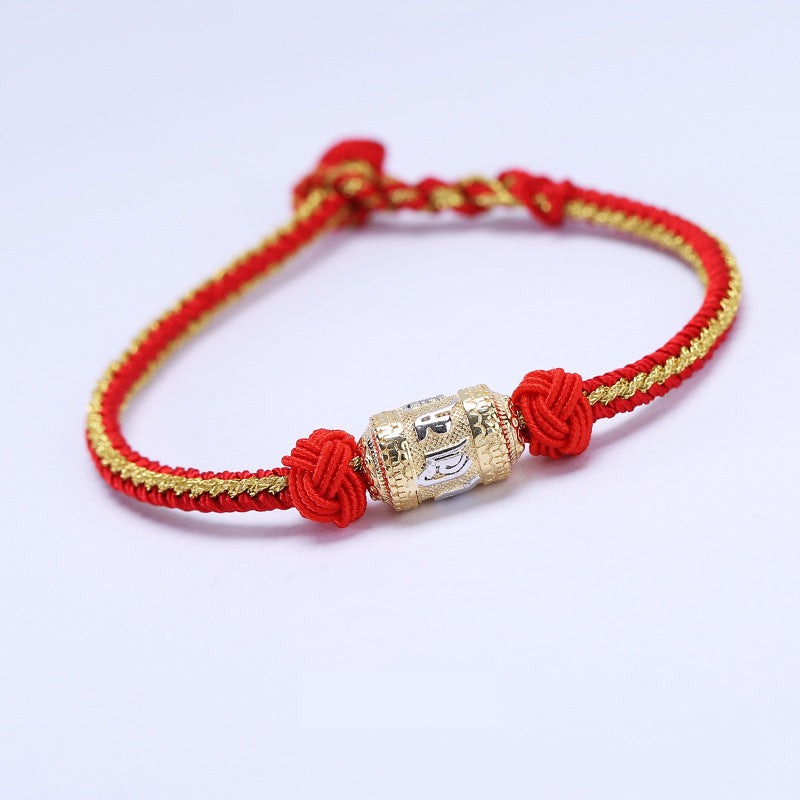 traditional tibetan bracelet for good luck and calm energy