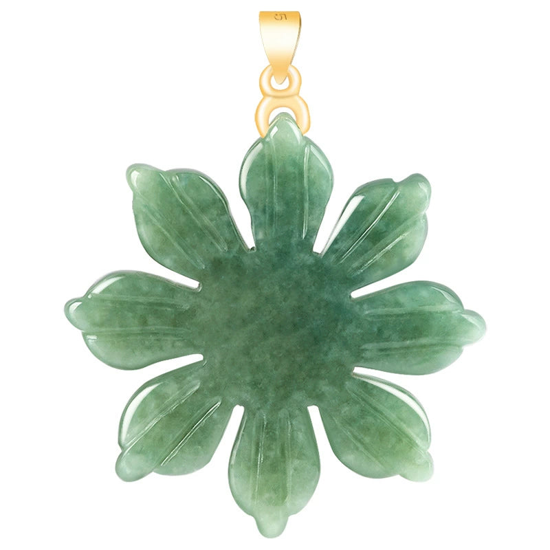 Natural Green Jade Necklace – Feng Shui Jewelry for Luck and Prosperity