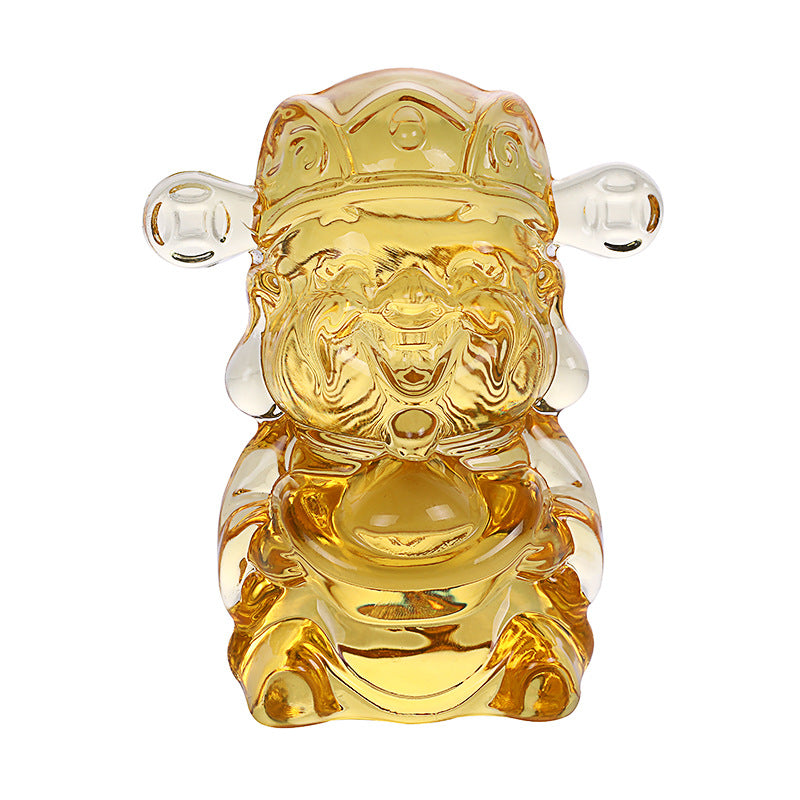 Abundance-Attracting Citrine God Figure