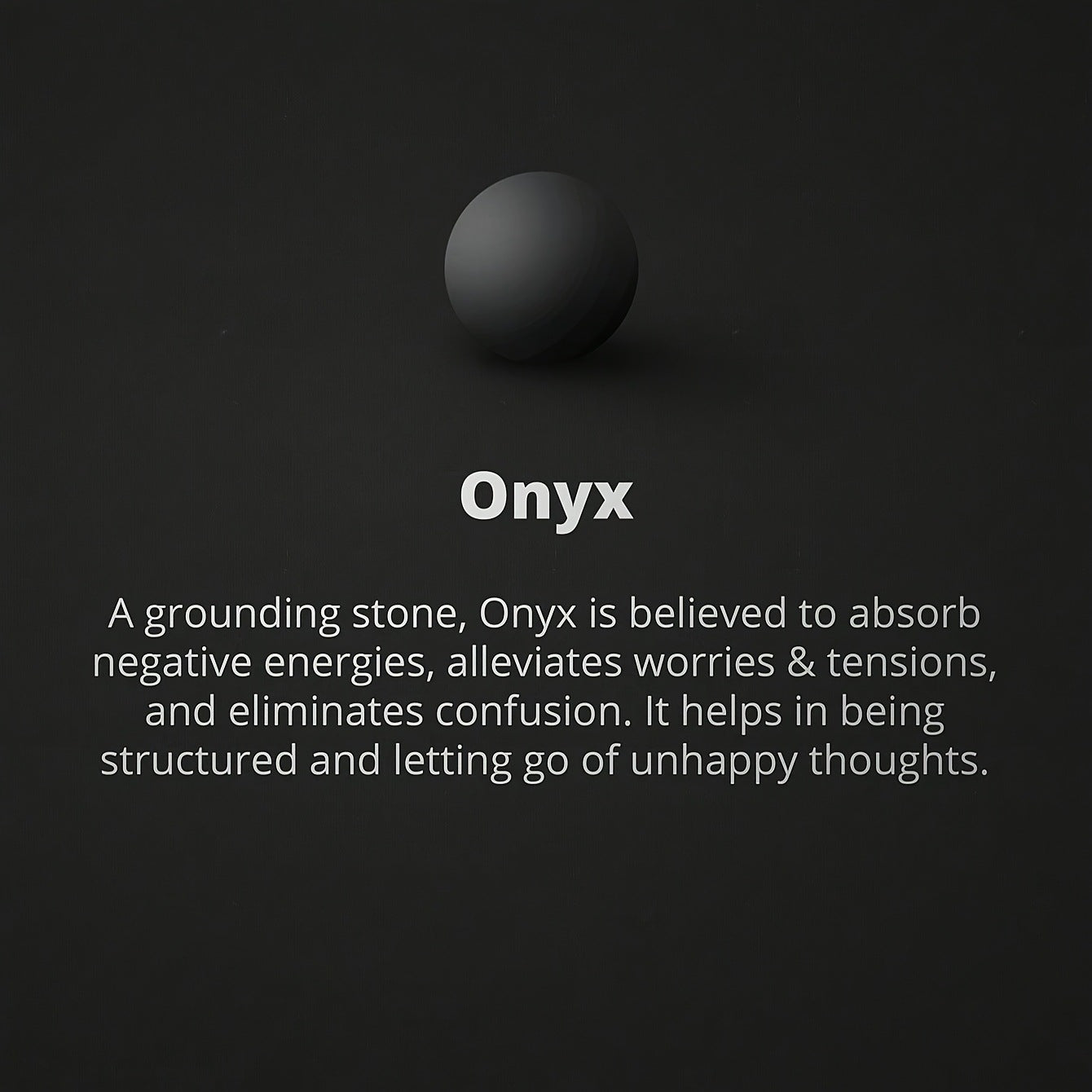 Strength Bracelet - Black Onyx Cube Bracelet for Grounding & Focus