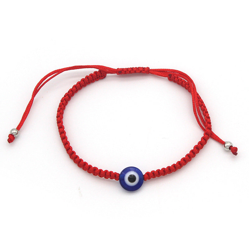 Lucky Red String Evil Eye Bracelet Gift for Strength and Balance