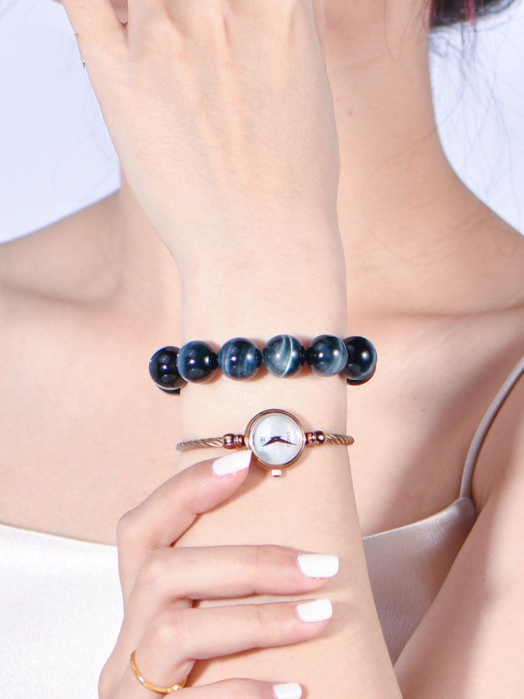 Bracelet with Lightning Blue Stones