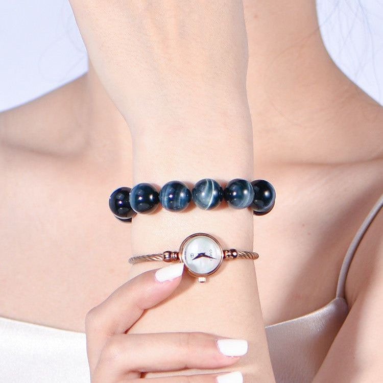 unisex gemstone bracelet for focus and protection