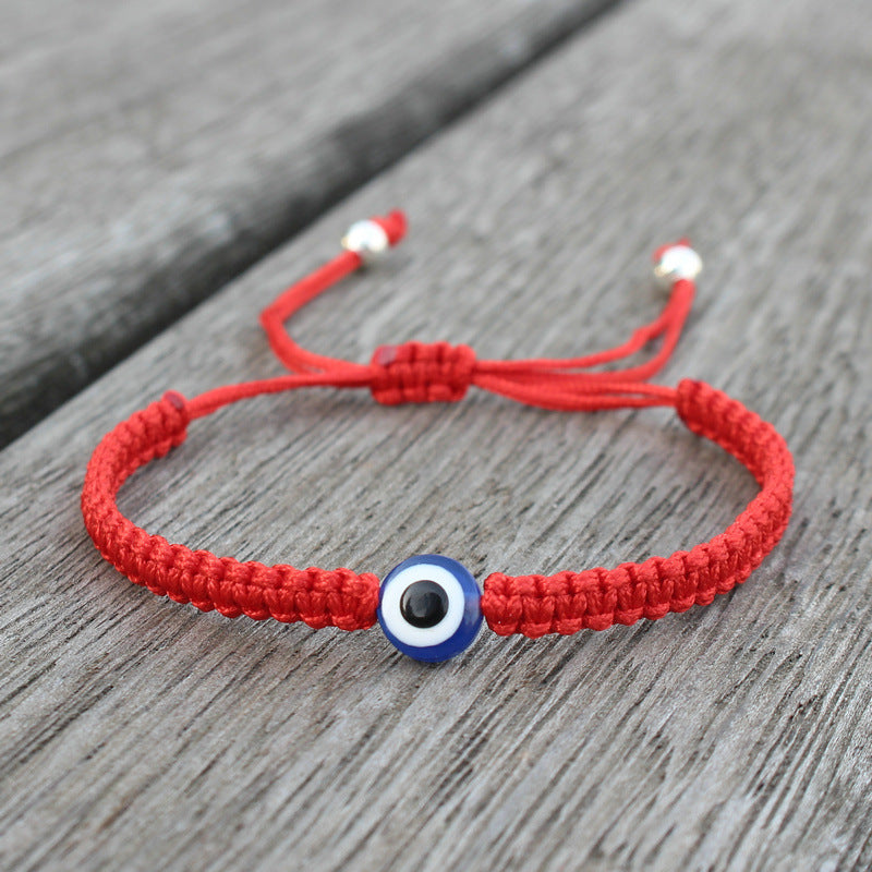 Handmade Evil Eye Red String Bracelet – Protection & Good Luck