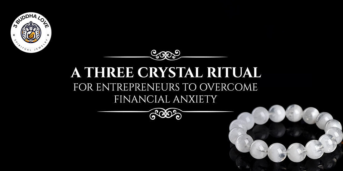 A Three Crystal Ritual for Entrepreneurs to Overcome Financial Anxiety