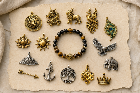 Fifteen symbols of confidence represented through jewelry charms