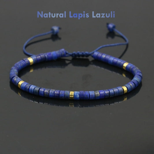 Natural lapis lazuli bracelet