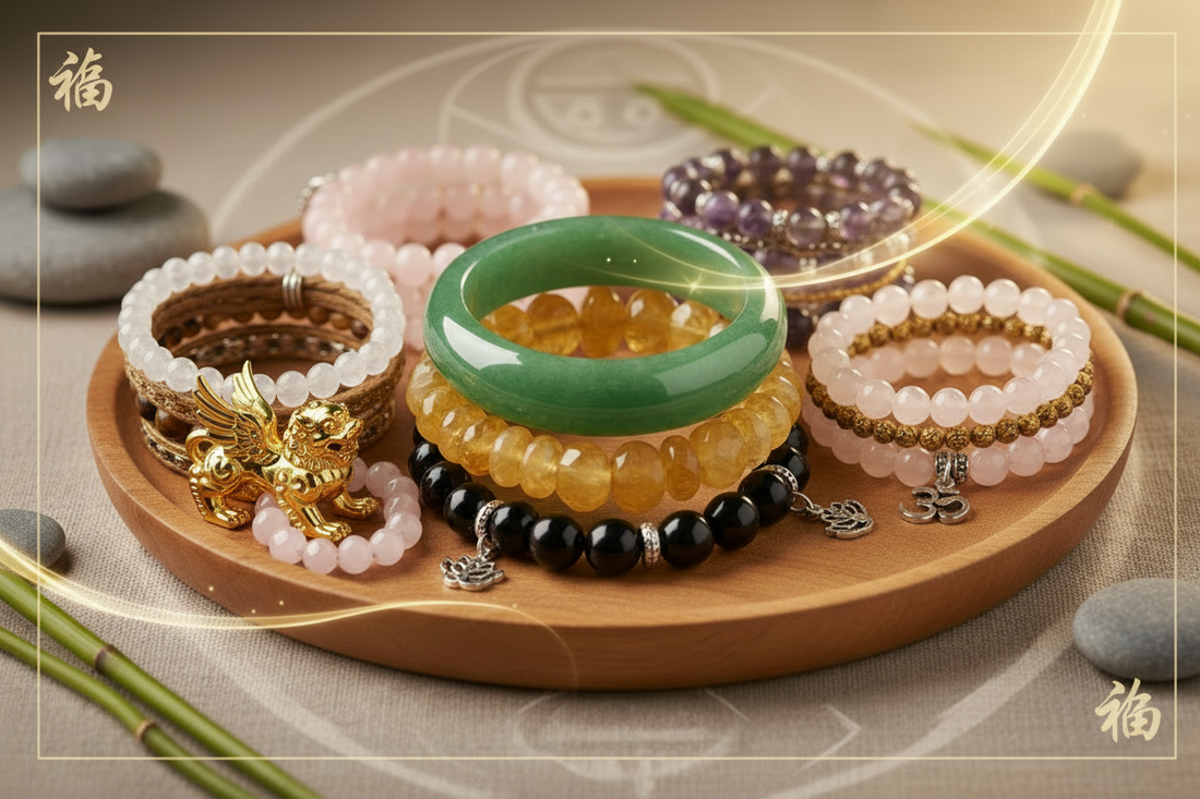 Feng Shui Jewelry Explained: How Gemstone Bracelets Attract Wealth, Protection & Positive Energy