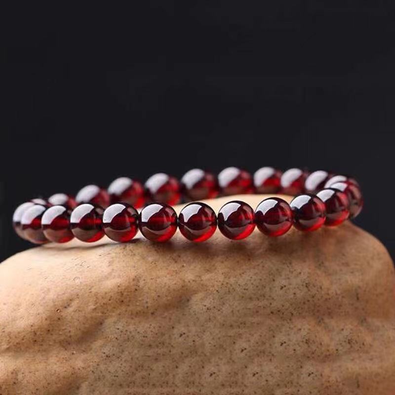 Genuine PREMIUM Natural Red Garnet Bracelet