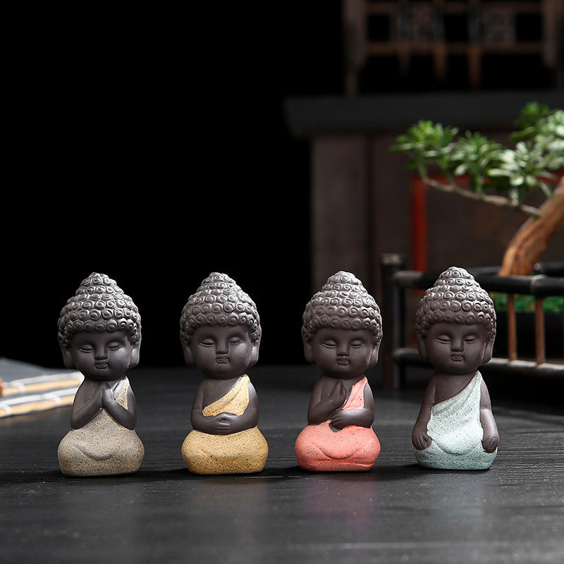 The 4 Noble Truths Mini Buddha Figurines