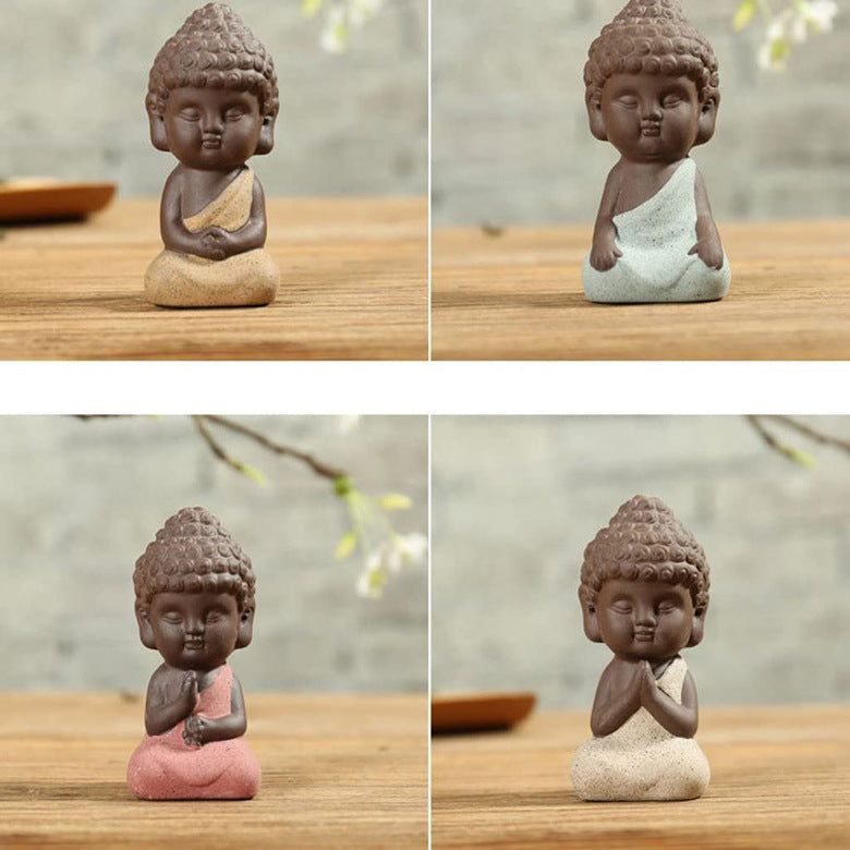 The 4 Noble Truths Mini Buddha Figurines