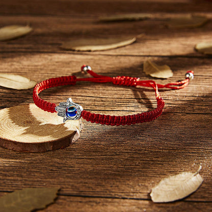 Hamsa Hand Red String Bracelet - Protection & Good luck