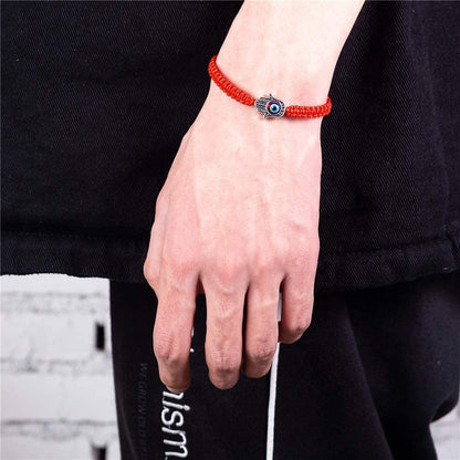 Hamsa Hand Red String Bracelet - Protection & Good luck