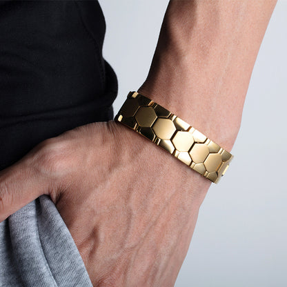 Germanium Titanium Magnetic Bracelet – 4-in-1 Anti-Radiation & Fatigue Relief