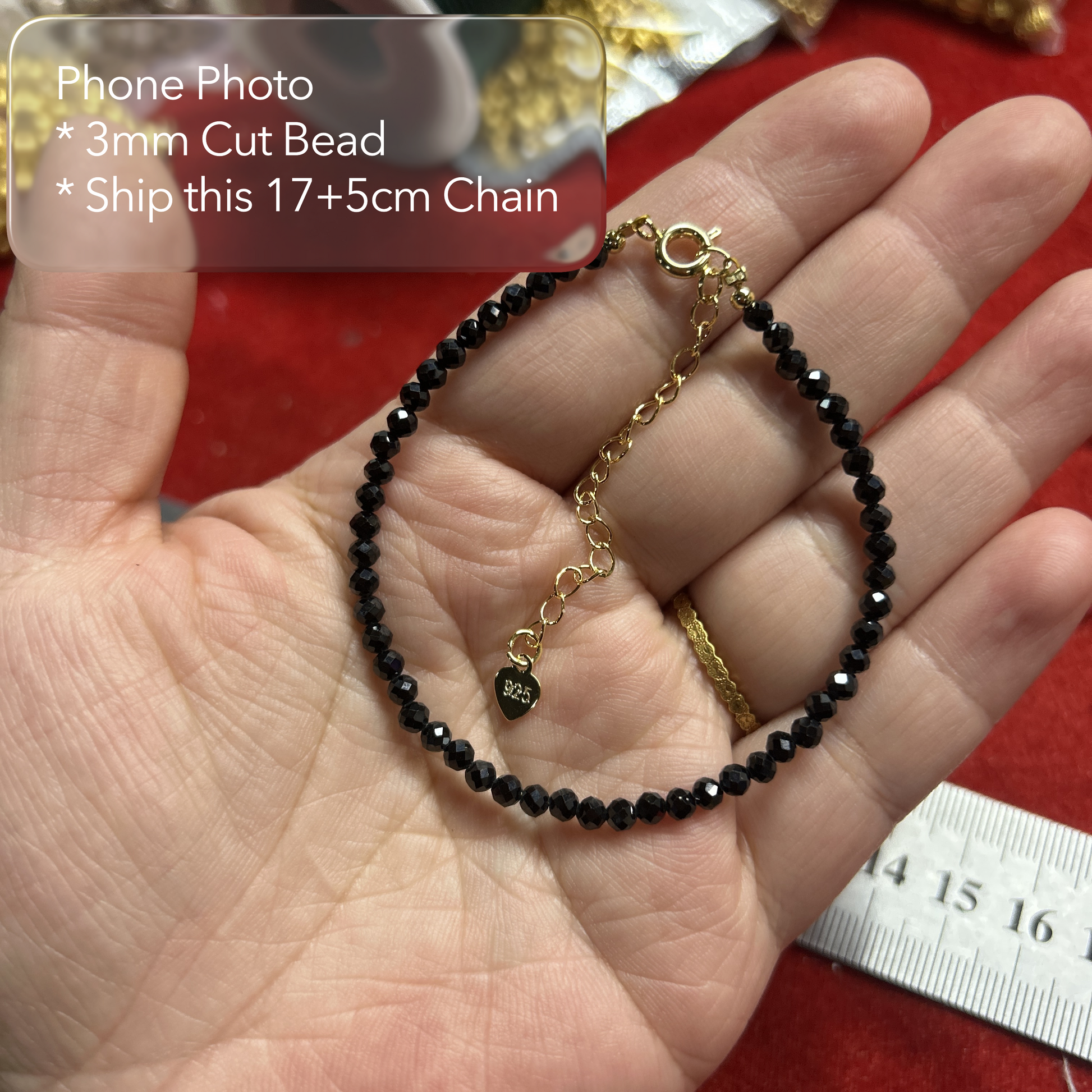 3mm Faceted & 4mm Round Beads – Minimalist Crystal Jewelry