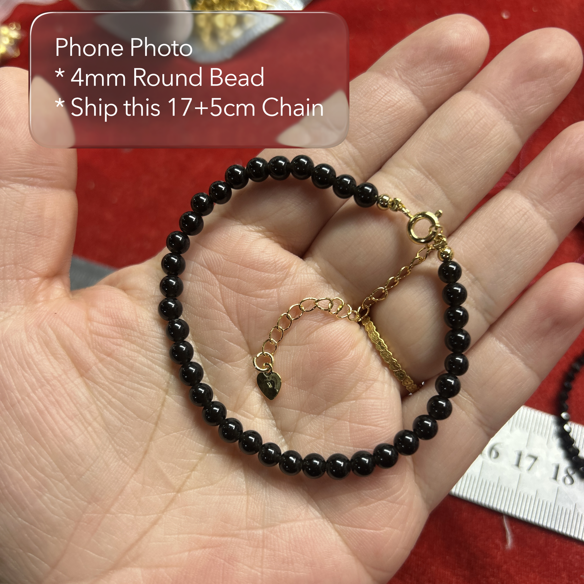 Rainbow Sheen Detail – Genuine Obsidian Stone