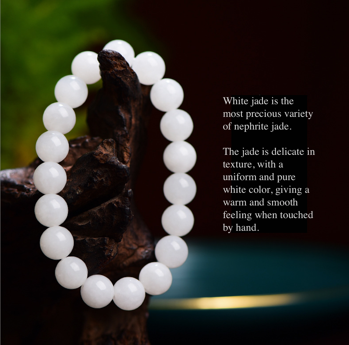 Certified Pure Elegance White Hetian Jade Bracelet - Harmony & Balance