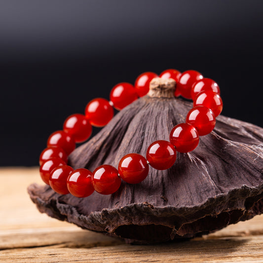 Natural Carnelian Bracelet - Positive Energies and Balance