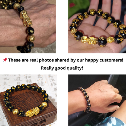 Feng Shui Pixiu bracelet – spiritual jewelry for wealth & good fortune
