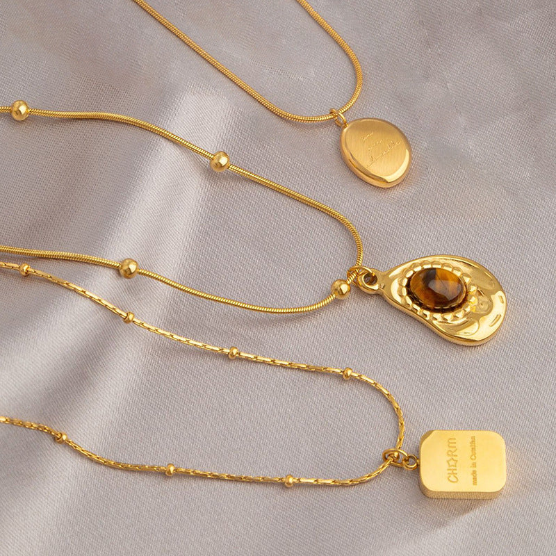 Pure Titanium Necklace – Lightweight, Durable & Modern Unisex Jewelry
