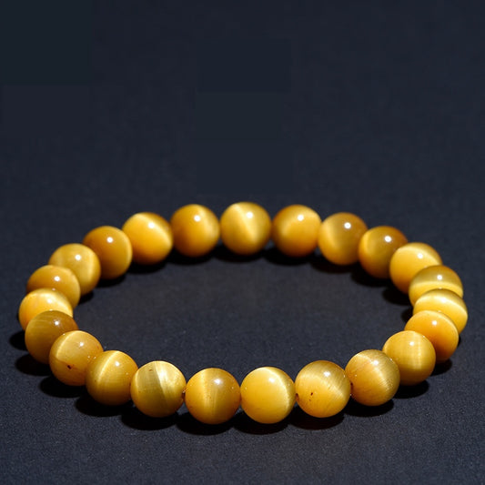 Premium Natural 6A Golden Tiger’s Eye Bracelet – Confidence, Protection, Inner strength