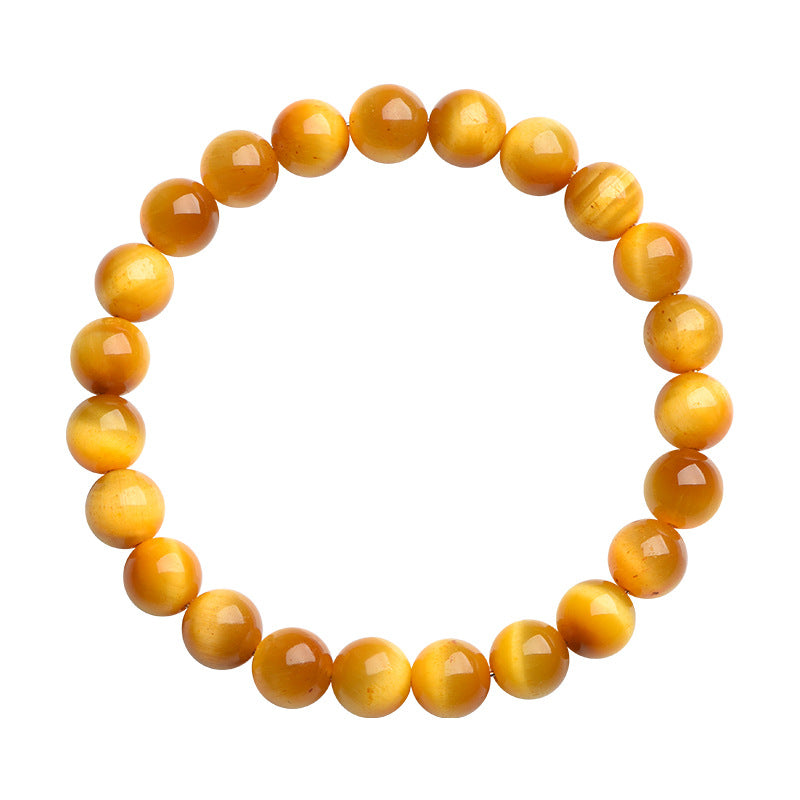 Premium Natural 6A Golden Tiger’s Eye Bracelet – Confidence, Protection, Inner strength