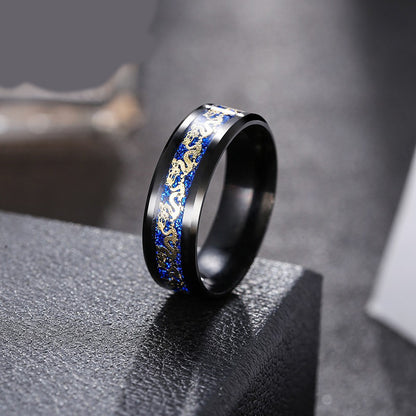 Dragon Titanium Ring - Ultimate Luck, Prosperity, and Protection