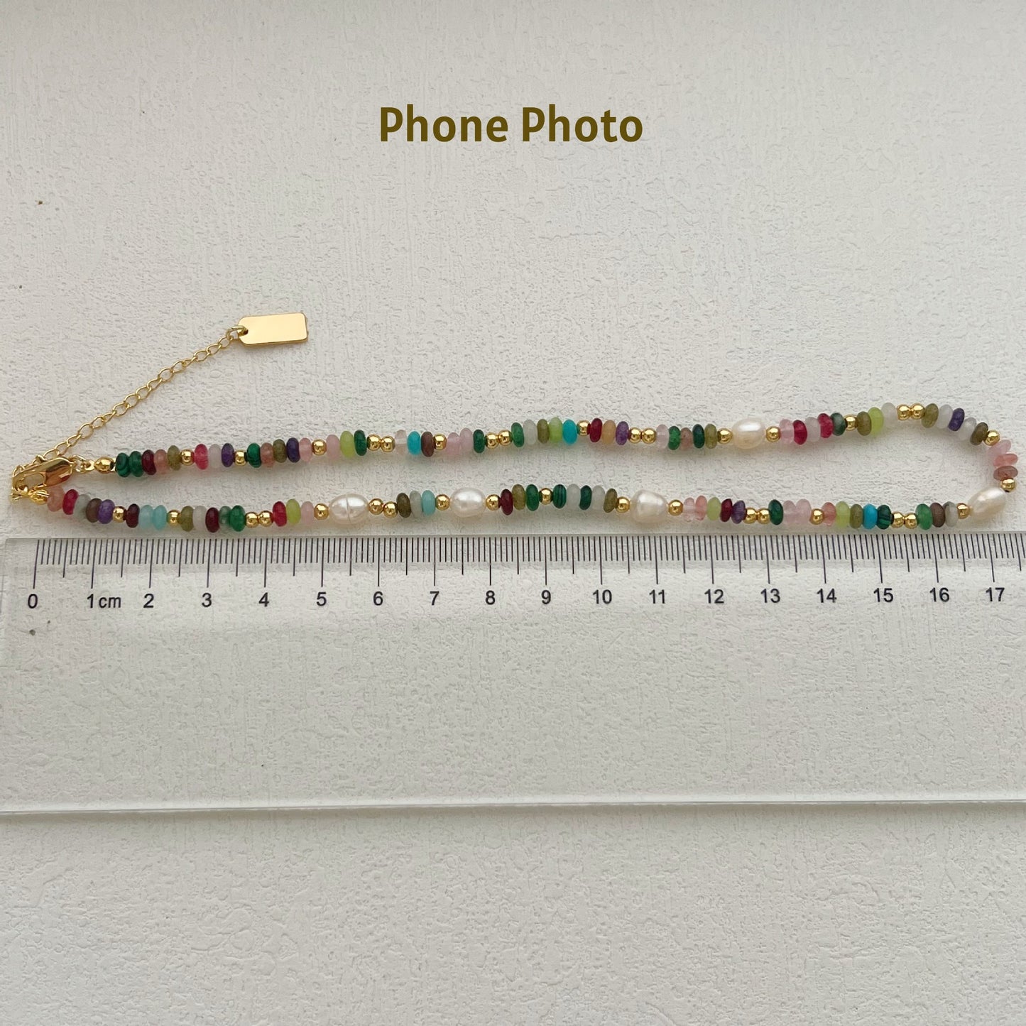 18K Gold Plated Chakra Gemstone & Pearl Necklace – Natural Healing Crystal Jewelry