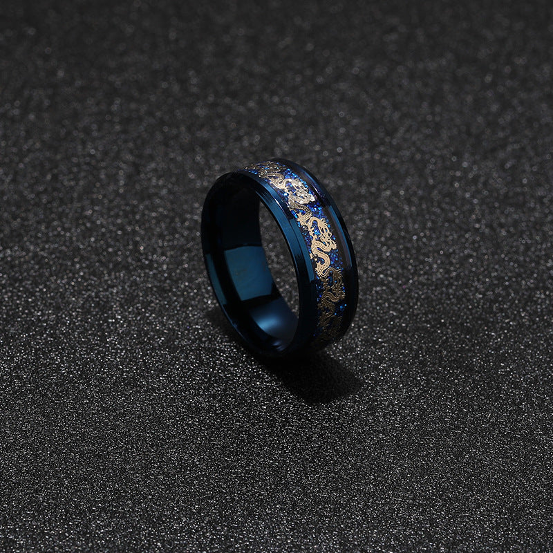 Dragon Titanium Ring - Ultimate Luck, Prosperity, and Protection