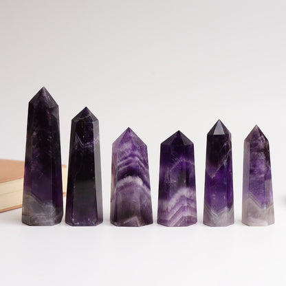 Natural Amethyst Crystal Point – Healing Stone for Protection & Calm