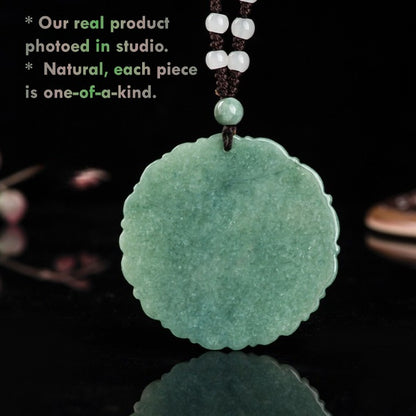 Feng Shui Dragon Amulet Necklace for Wealth and Protection