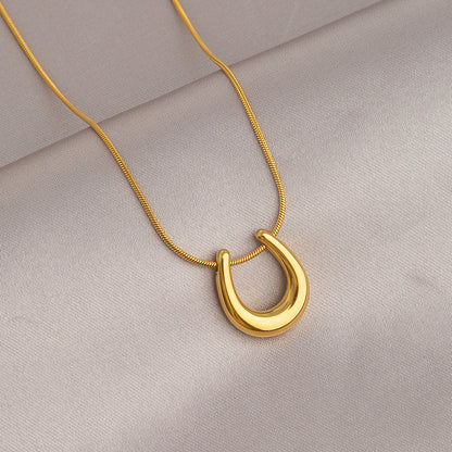 Pure Titanium Necklace – Lightweight, Durable & Modern Unisex Jewelry
