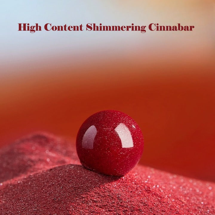 High-Content Cinnabar Red String Bracelet – Handmade Luck & Protection