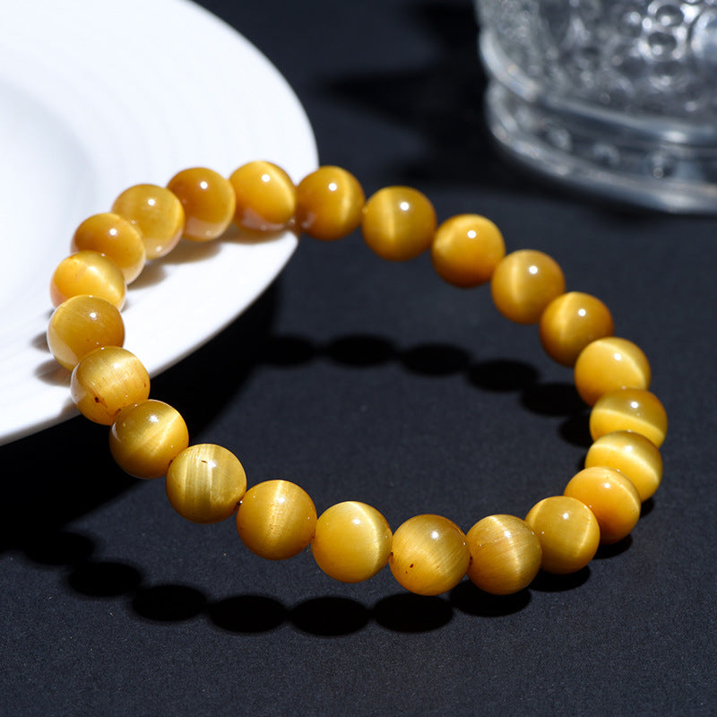Premium Natural 6A Golden Tiger’s Eye Bracelet – Confidence, Protection, Inner strength