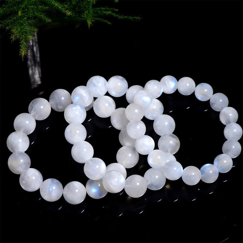 Natural Blue Moonstone Bracelet – Harmony, Balance & Inner Peace