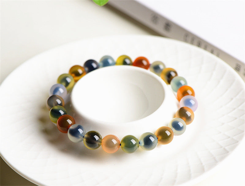 Sweetheart Agate Crystal Bracelet - Healing Jewelry for Love & Emotional Well-Being